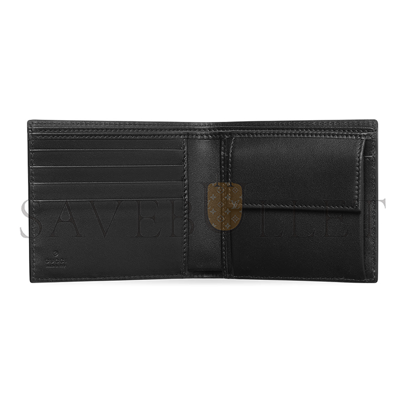 GUCCI GG EMBLEM COIN WALLET ‎850177 (11*9cm)
